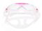 Очки для плавания детские Fluyd Freedom JR прозрачный силикон/розова рамка
