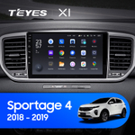 Teyes X1 9" для KIA Sportage 2018-2019