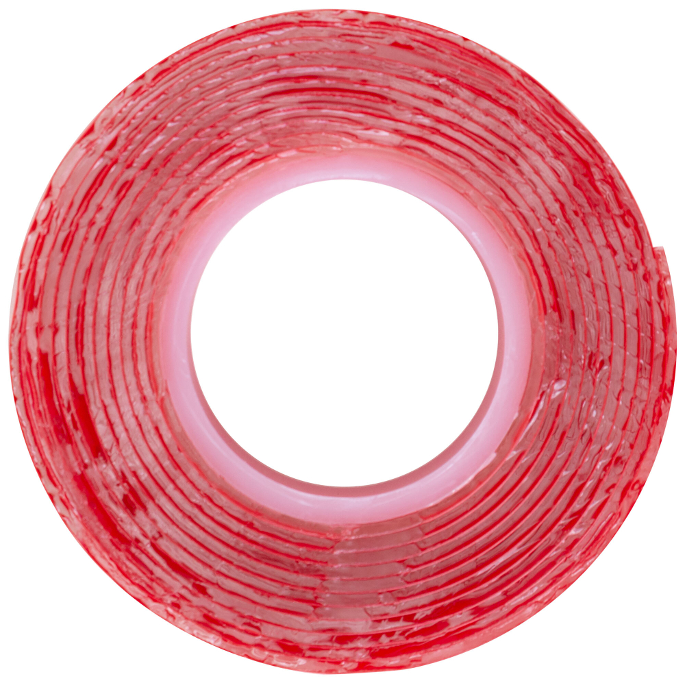 Лента клейкая двусторонняя master color power transparent, 19 мм x 1,5 м, цвет прозрачный MASTER COLOR