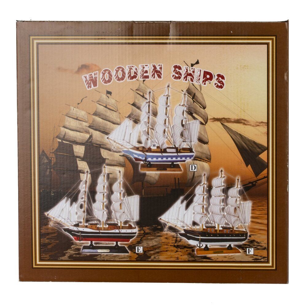 GAEM Изделие декоративное "Корабль", L32 W5,5 H31 см