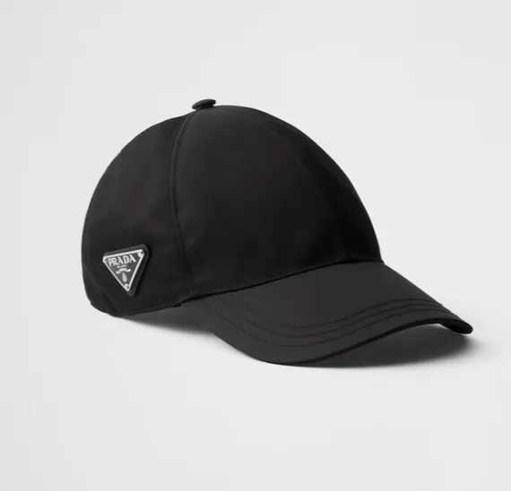 Бейсболка PRADA RE-NYLON, черный