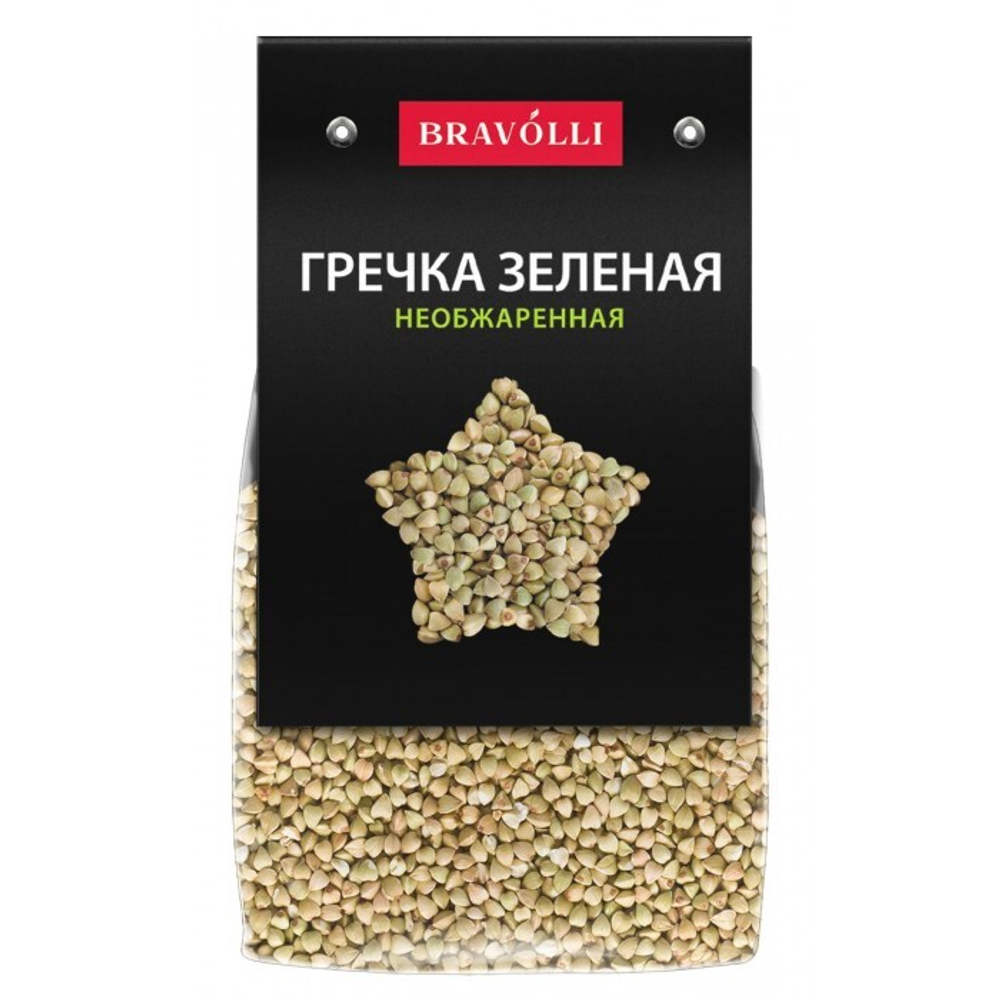 Крупа Гречневая Зеленая Bravalli 350 гр