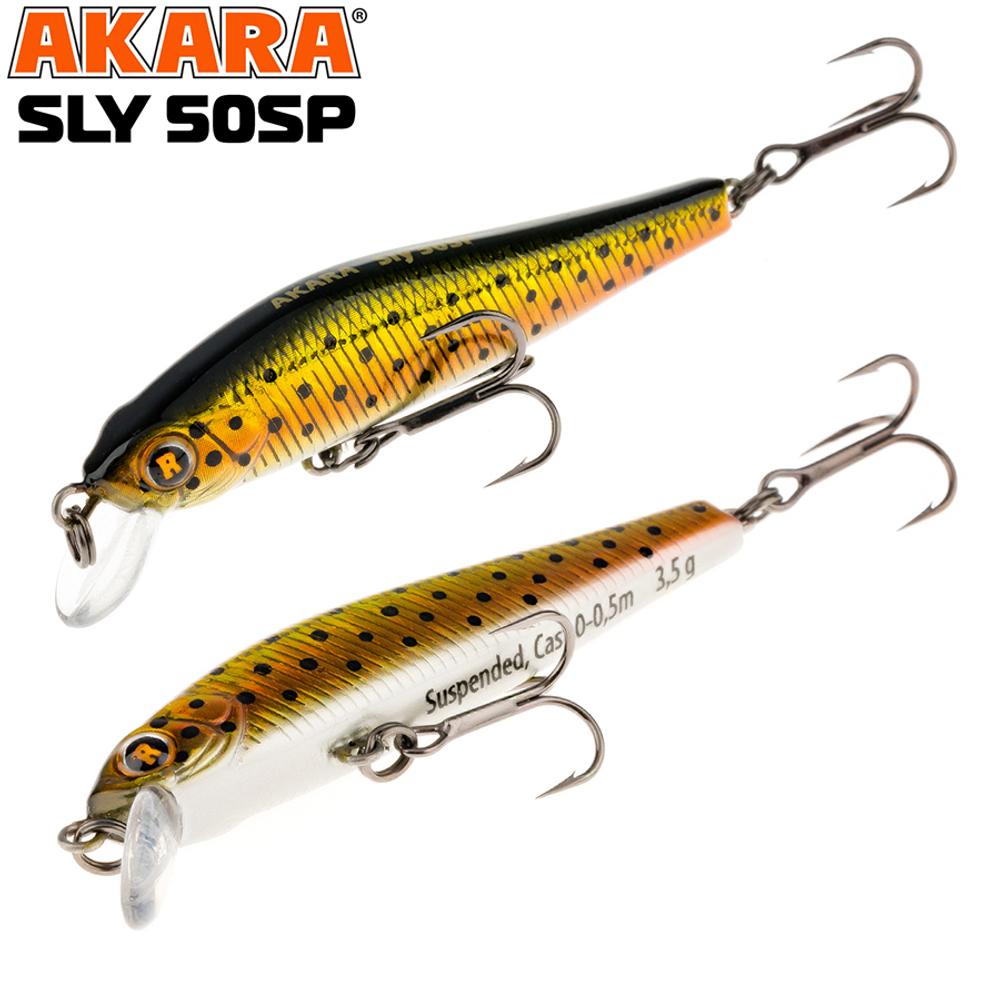 Воблер Akara Sly 50SP 3,5 гр. (1/8 oz 2,0 in) A75