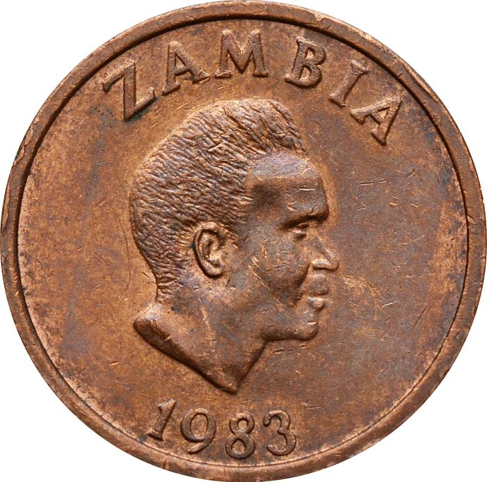 2 нгве 1983 Замбия XF