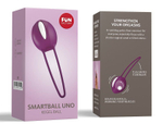 Фиолетовый вагинальный шарик Smartballs Uno (Цвет: фиолетовый)