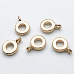 Бейл, цвет золото, размер 11*8 мм, отверстие 4 мм, цена за 1 шт