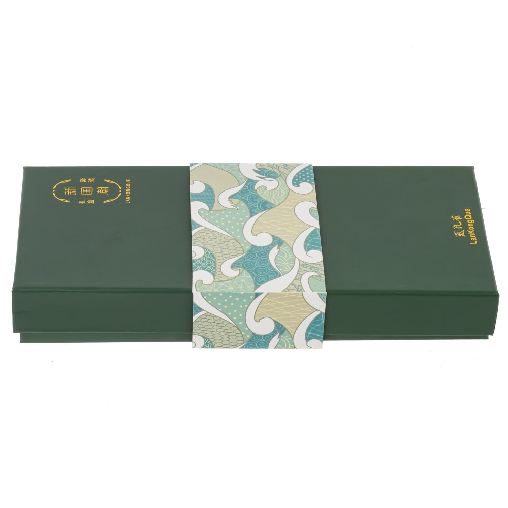 Набор подарочный: ручка перьевая, чернила 5шт, чернильница