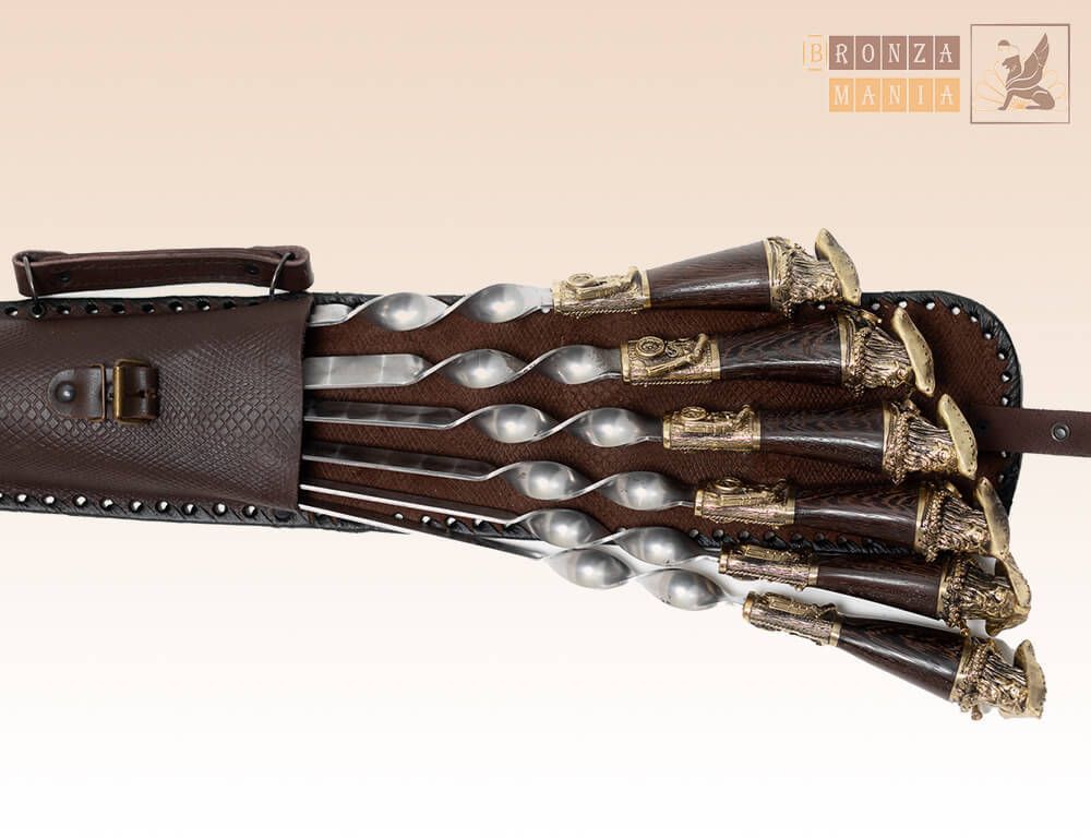 шампуры Пират в чехле