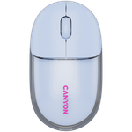 CANYON mouse OnClick 24 BT/ Wireless Transparent/Blue