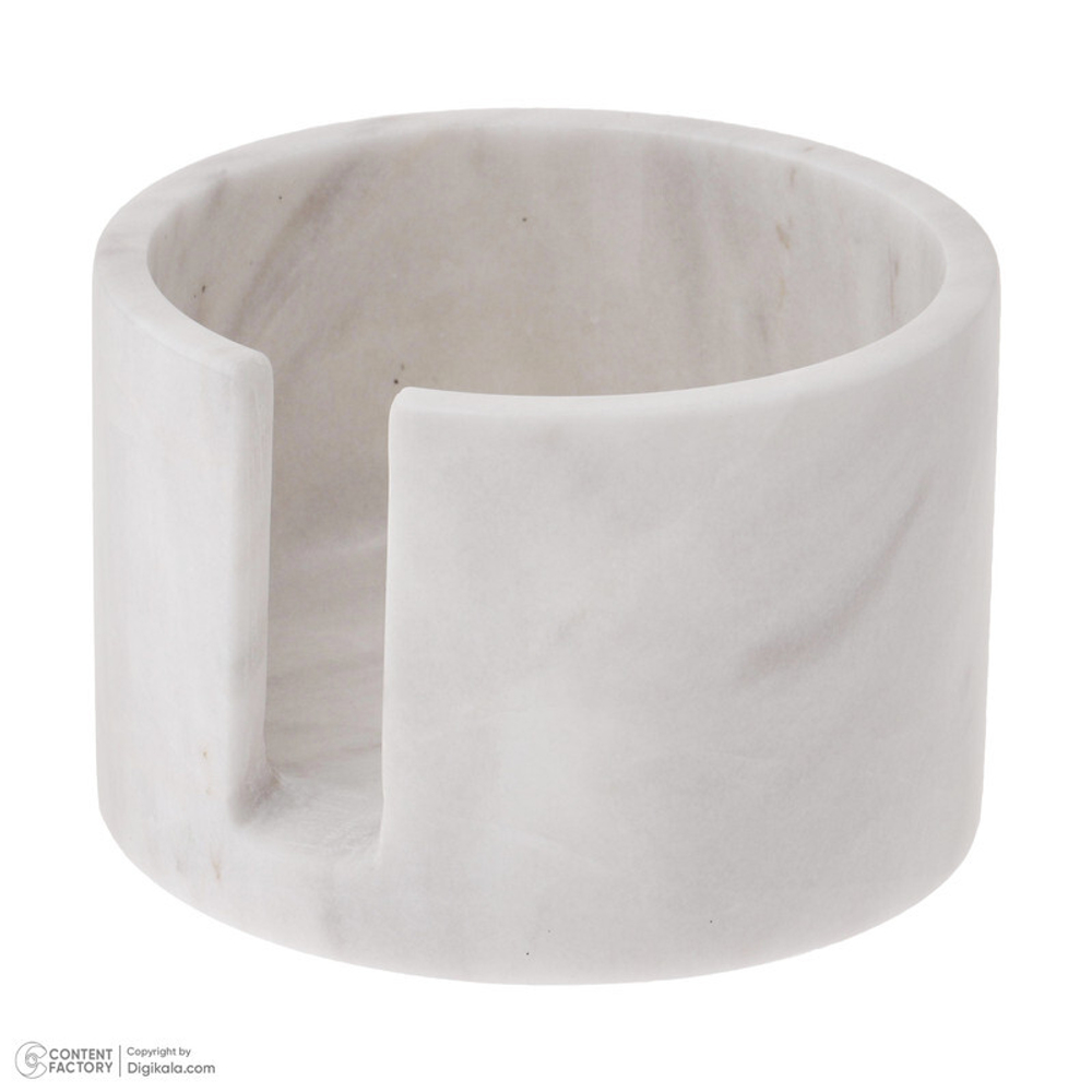 Набор подставок под стаканы и кружки из натурального камня Azna Crystal White Marble 7-3 789 Иран