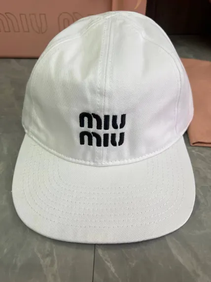 Бейсболка MIU MIU джинсовая