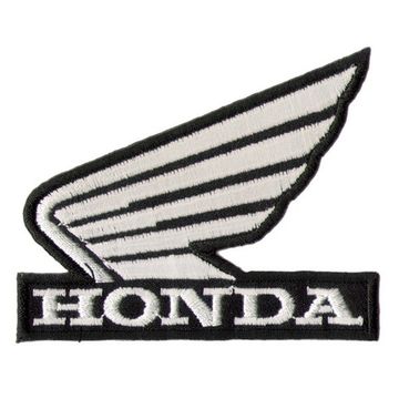 Нашивка Honda белое лого