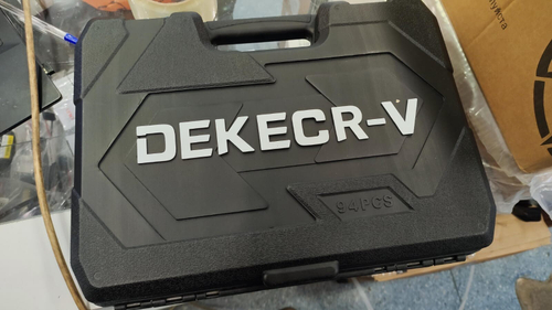 Набор (94 предмета) инструментов 94 предмета Dekecr-v, в черном кейсе