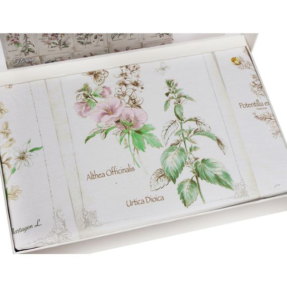 Постельное белье  Florine deluxe  TIVOLYO HOME Турция