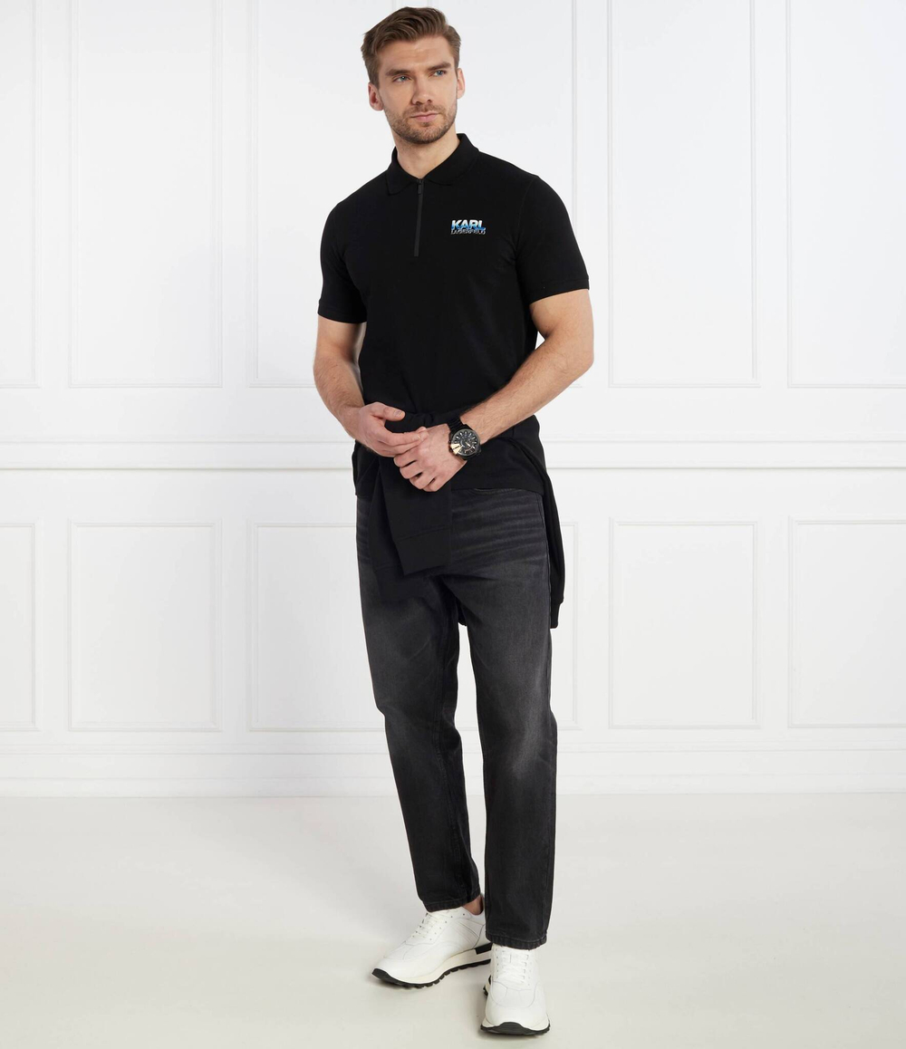 Поло Karl Lagerfeld - черный(745402 541233)