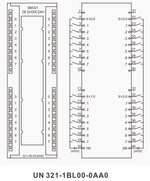 UN 321-1BL00-0AA0 МОДУЛЬ ВВОДА ДИСКРЕТНЫХ СИГНАЛОВ SM321 32DI,DC 24V