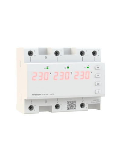 Реле напряжения D6-40 red Welrok 4660251140397