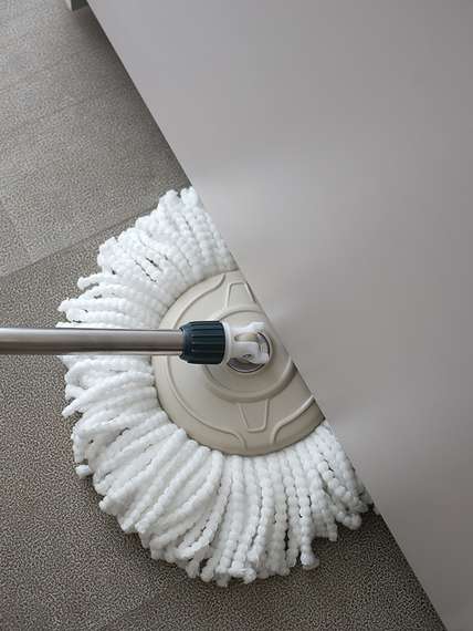 Швабра с ведром и центрифугой cleanup, 7 л.