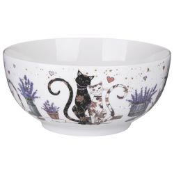 САЛАТНИК LEFARD "ЛАВАНДОВЫЕ КОТЫ" 15*7 СМ 730 МЛ (КОР=36ШТ.)