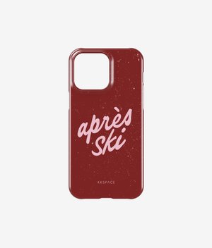 Чехол APRES SKI (бордовый) для iPhone