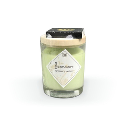 Свеча ароматическая с эфирным маслом бергамота