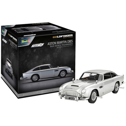 Revell - James Bond Advent Calendar Aston Martin DB5 1:24 Автомобиль для самостоятельной сборки 01055 / артикул   01055  / GTIN 4009803010557