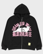 Худи RIPNDIP X LAKAI Zipper Black