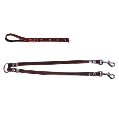 Сворка с ручкой кожаная, 14*1400мм, Gamma