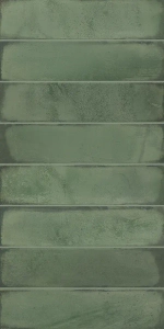 Плитка Настенная Azori Bricks green 31,5Х63 см 1,79 м