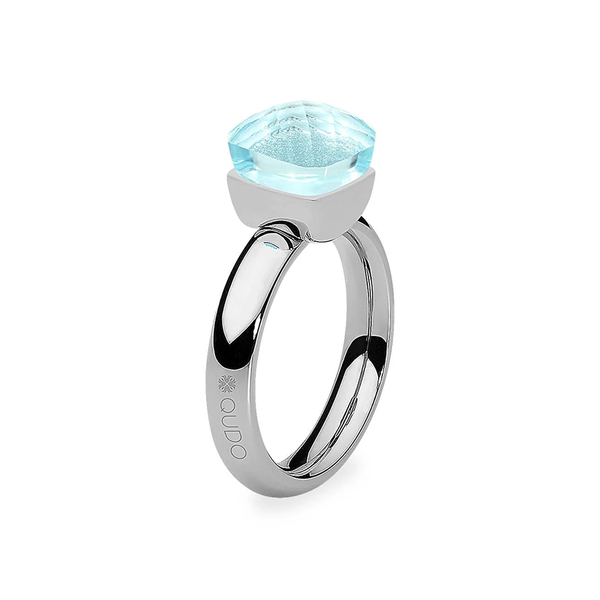 Кольцо Qudo FIRENZE 18.5 (S) Aquamarine 107000/40-6002 18.5 размер 18,5