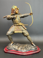 Скульптурная группа — Три Самурая