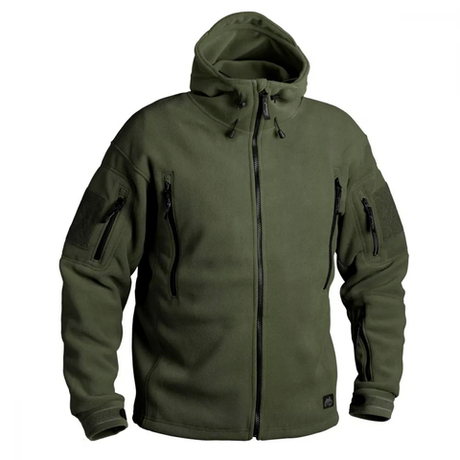 Helikon Patriot Fleece Jacket - Olive Green