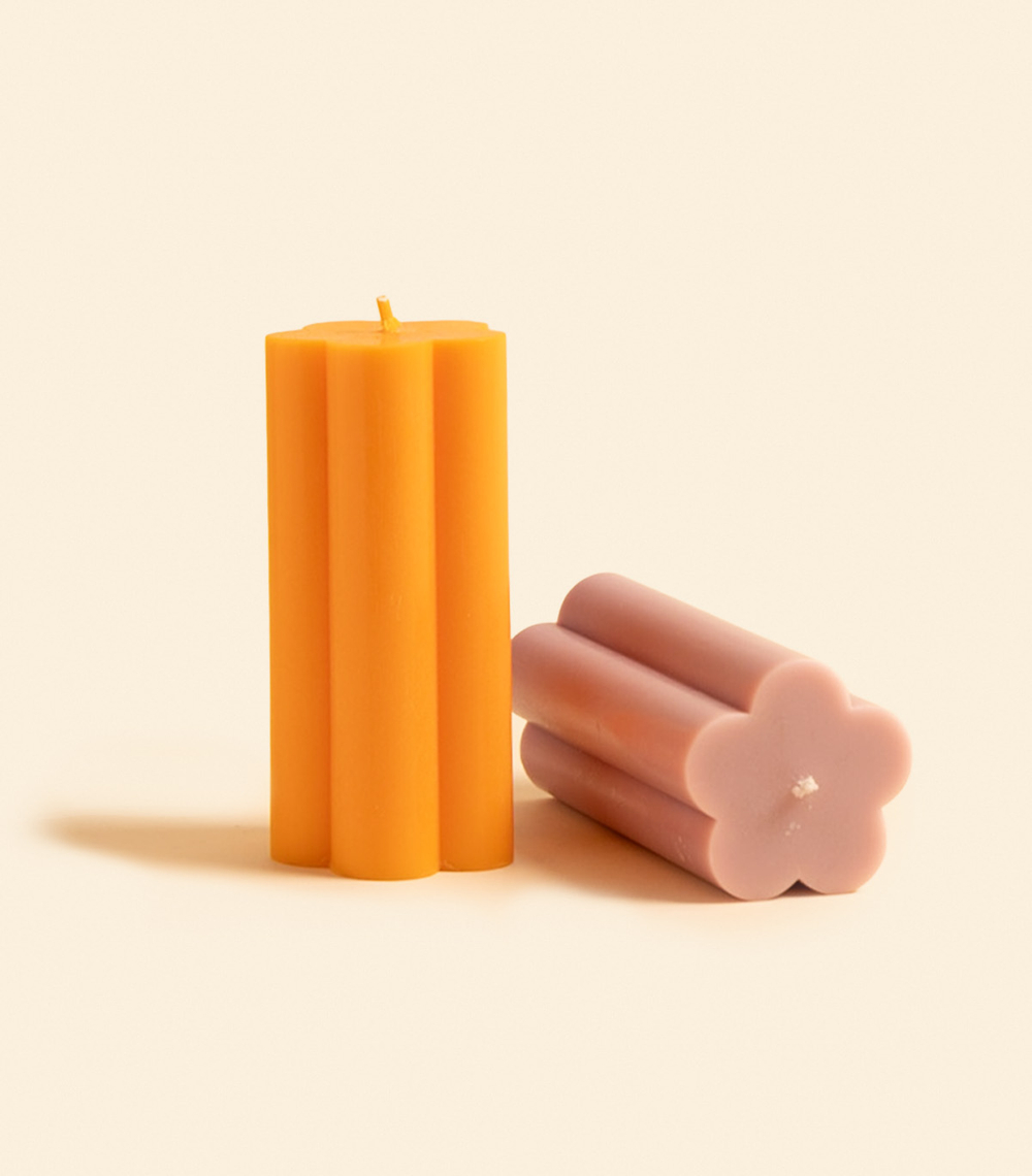 Свеча - DAISY CANDLE - васильковое поле | boom bloom