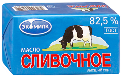 Масло сливочное Экомилк, 450 г