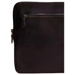 COACH Calfskin Clutch Laptop Bag Large Women"s Black