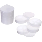 Органайзер для хранения «ФРАНКОТТА», цвет белый, четыре отделения, 12.5*11.5см (упаковка коробка)