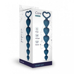 Анальная цепочка Love Beam, диаметр до 3,2 см, длина 19, кобальт, One Size