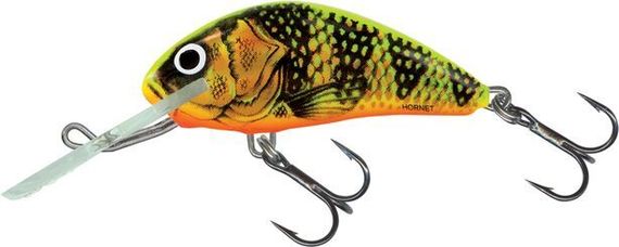 Воблер плавающий Salmo HORNET F 04/GFP