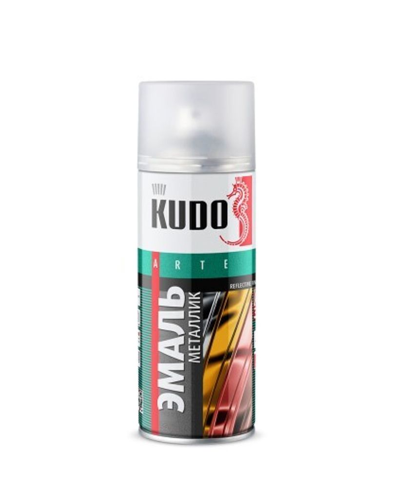 Краска спрей KUDO Хром стандарт 520 мл (KUDO)