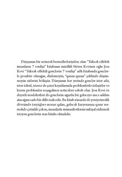 Yüksək effektli insanların 7 vərdişi