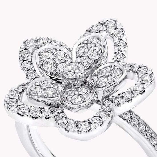 Кольцо Graff Wild Flower Diamond Ring