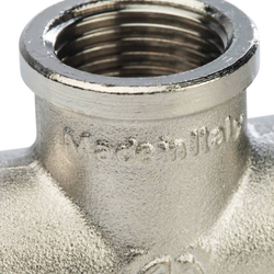 Крестовина ВВ никелированная 1/2 STOUT