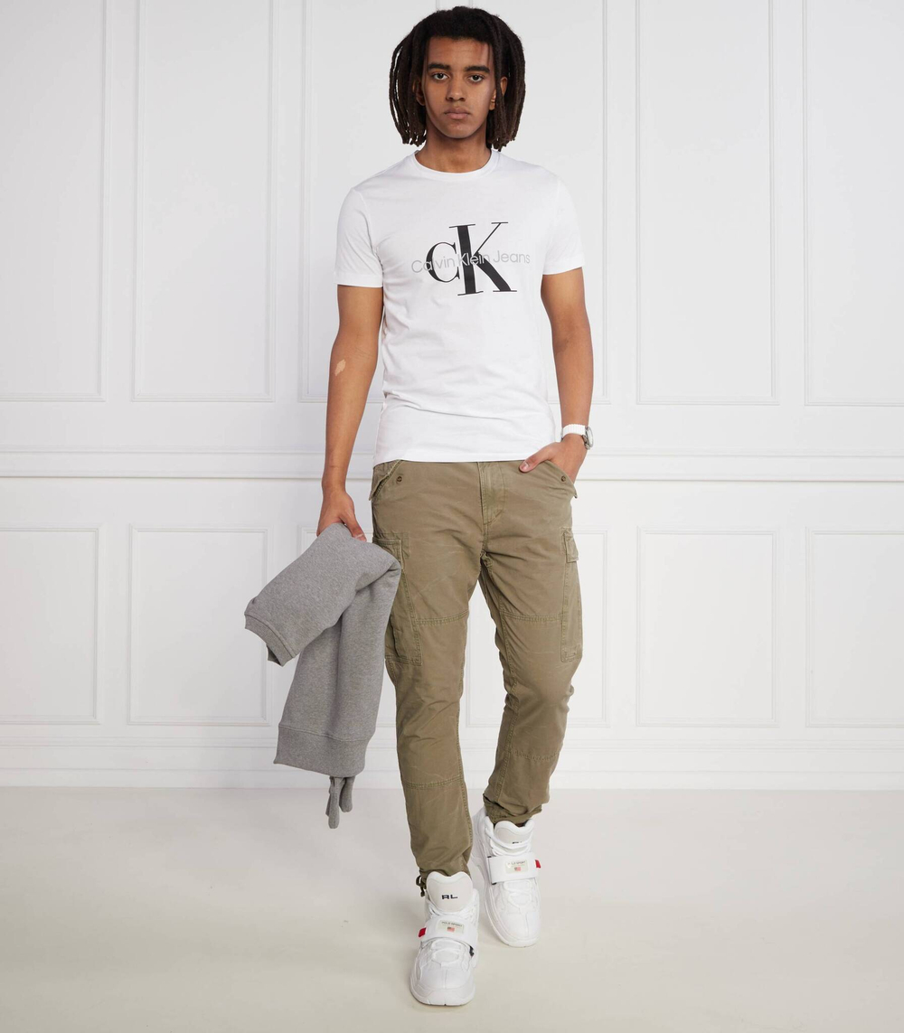 Футболка CALVIN KLEIN JEANS - белый(J30J320935)