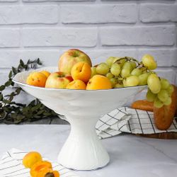 Блюдо круглое d 31 см h20,5 см на ножке   P.L. Proff Cuisine [1]