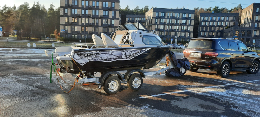 Алюминиевая лодка Berkut M HT
