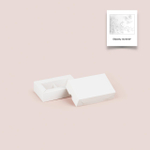 Коробка для 2 конфет с тиснением