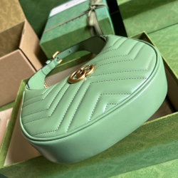 Gucci Marmont Half Moon Shaped Bag