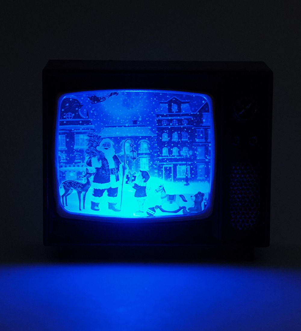 XM-839/1 Новогодний телевизор с подсветкой
