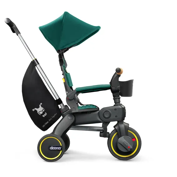 Складной трехколесный велосипед Doona Liki Trike S5, Racing Green