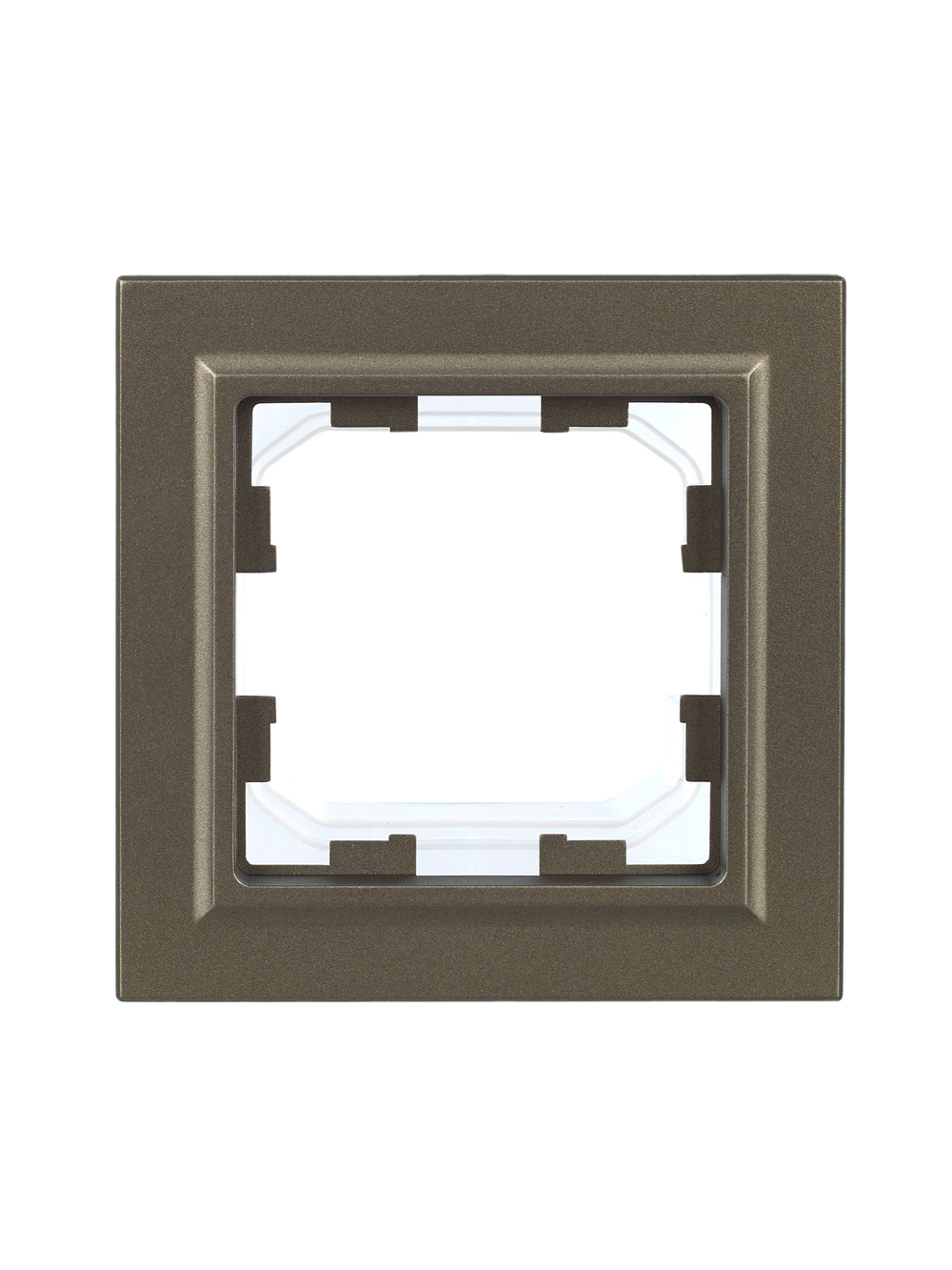 BRITE Рамка 1-местная IP44 РУ-1-БрШ-44 шампань IEK